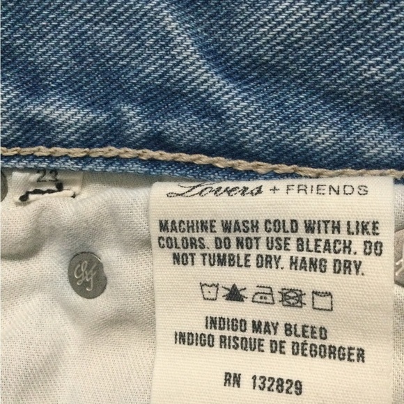 Lovers + Friends denim shorts - Picture 5 of 6